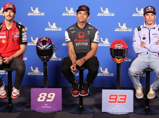 Francesco Bagnaia, Jorge Martin, Marc Marquez Francesco Bagnaia, Jorge Martin, Marc Marquez