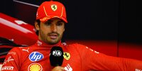 Carlos Sainz (Ferrari) nach dem Formel-1-Rennen in Monaco 2024