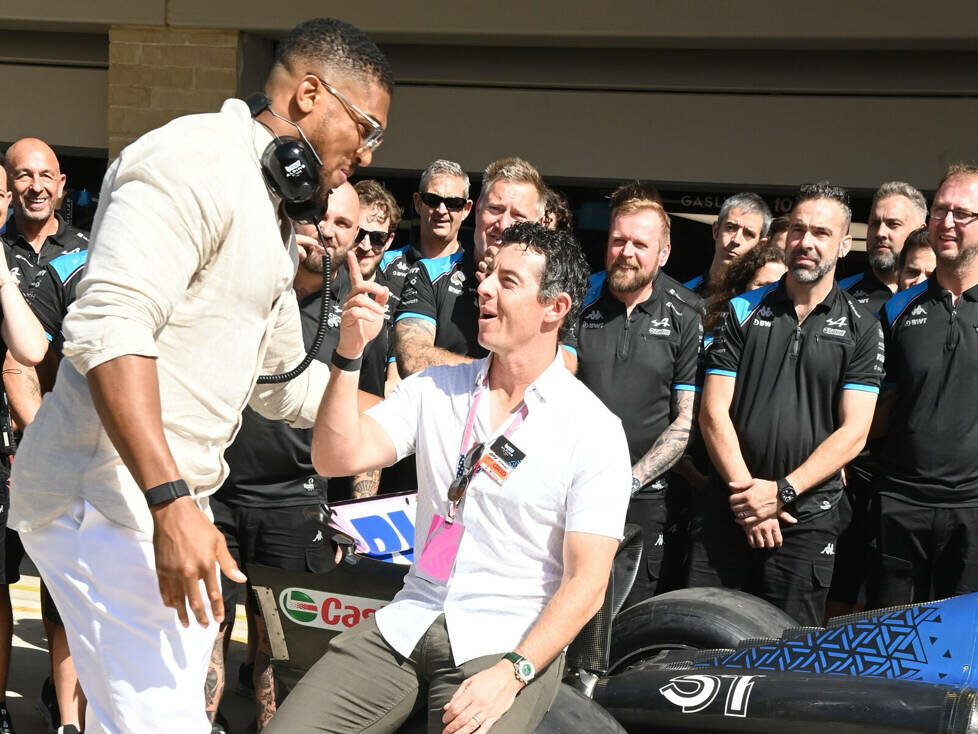 Anthony Joshua, Rory McIlroy