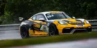 Porsche im Regen