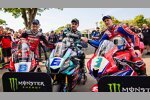 Top 3 Supersport: Davey Todd, Michael Dunlop, Dean Harrison