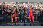 Top 3 Supersport: Davey Todd, Michael Dunlop, Dean Harrison