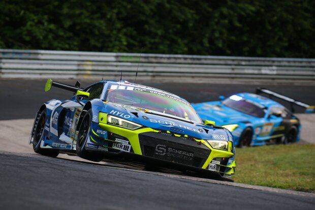 ~Scherer Sport PHX mit dem Audi R8 LMS ultra Evo II im Qualifying zu den 24h N?rburgring 2024~ ~Scherer Sport PHX mit dem Audi R8 LMS ultra Evo II im Qualifying zu den 24h N?rburgring 2024~