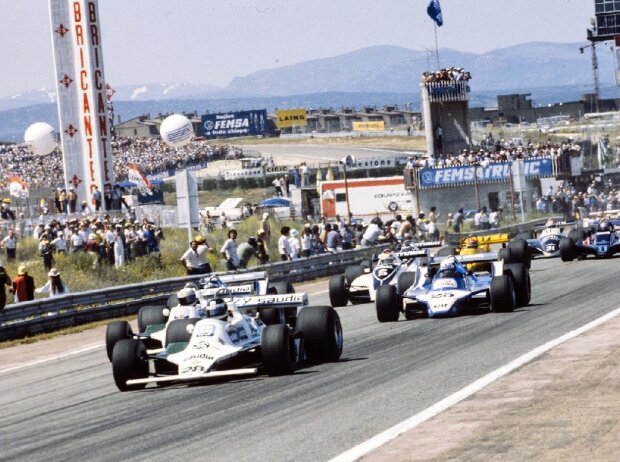 Carlos Reutemann, Williams FW07B Ford Carlos Reutemann, Williams FW07B Ford