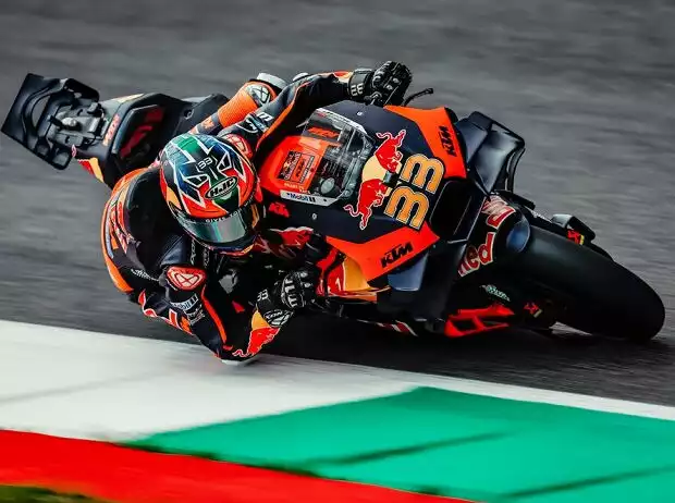 Brad Binder beim MotoGP-Test in Mugello Titel-Bild zur News: Brad Binder beim MotoGP-Test in Mugello