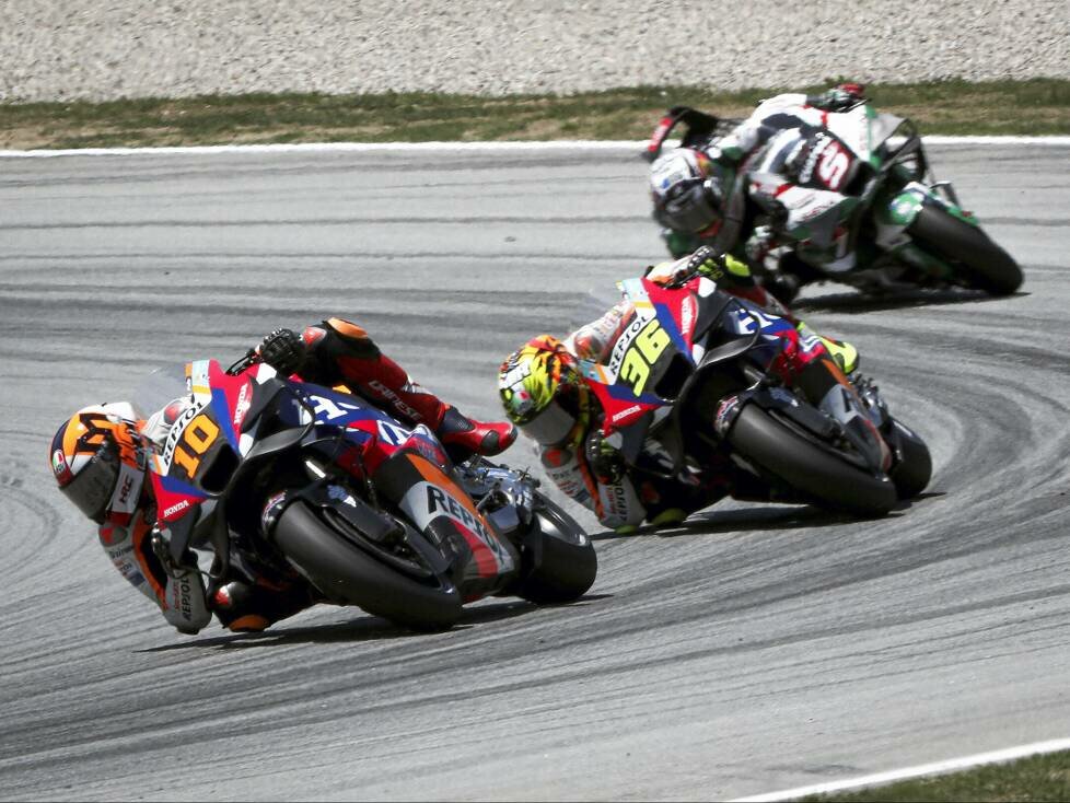Luca Marini, Joan Mir, Johann Zarco