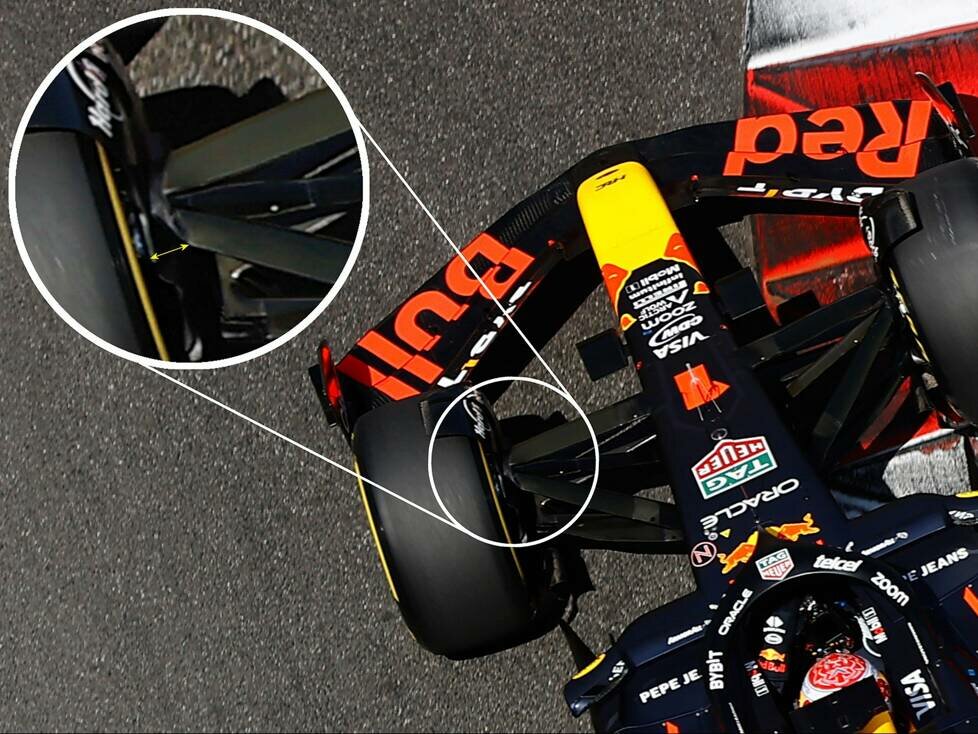 Vorderachs-Updates am Red Bull RB20 beim Formel-1-Rennen in Monaco 2024