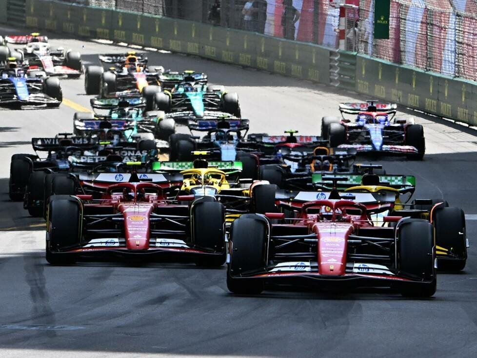Charles Leclerc, Oscar Piastri, Carlos Sainz, Lando Norris