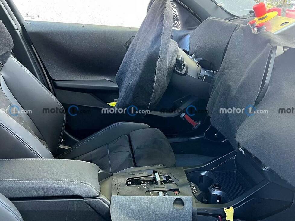 Neuer BMW 1er, Erlkönigfoto aus dem Innenraum