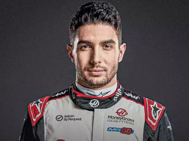 Titel-Bild zur News: Esteban Ocon als Haas-Fahrer in der Formel 1 (Fotomontage)
