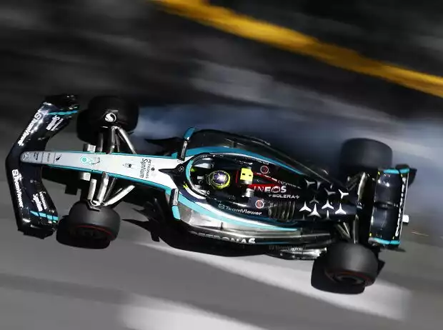 Titel-Bild zur News: Mercedes in Monaco: Formsteigerung oder alles nur Schall und Rauch?