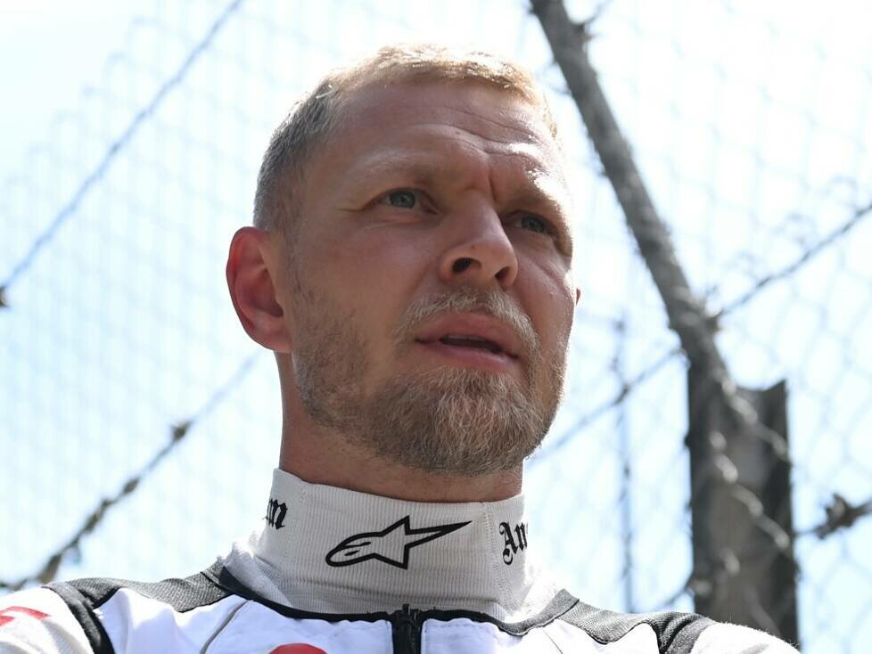 Kevin Magnussen (Haas) in der Startaufstellung beim Formel-1-Rennen in Monaco