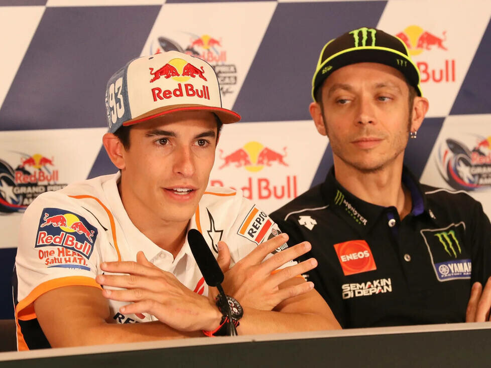 Marc Marquez, Valentino Rossi