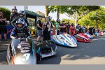Start der Seitenwagen auf der Isle of Man