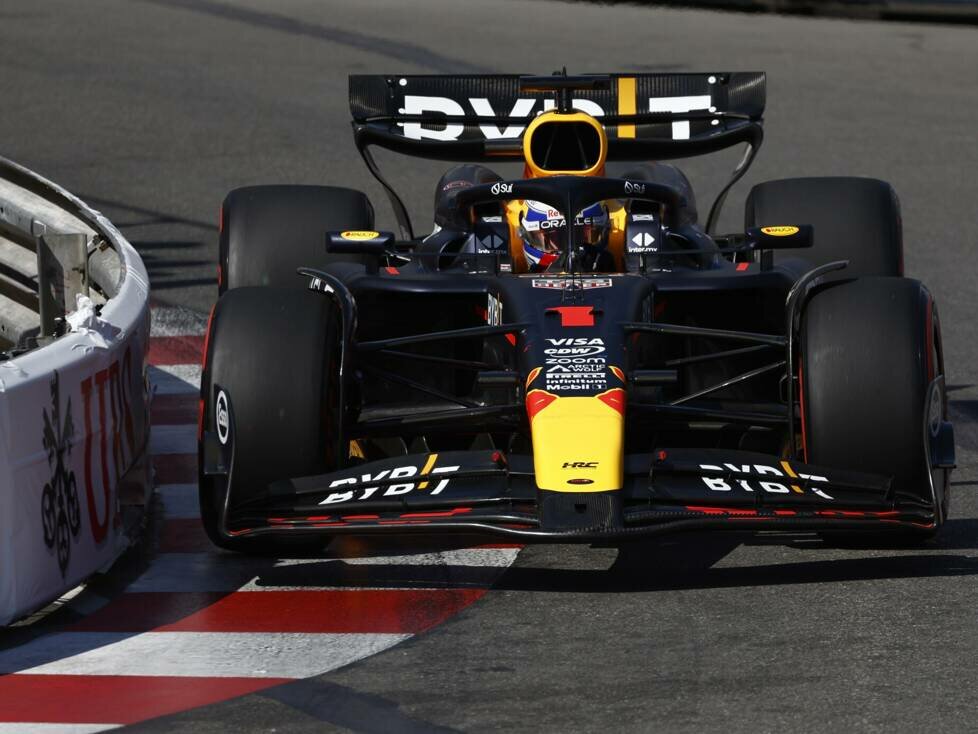 Max Verstappen im Red Bull RB20 beim Monaco-Grand-Prix der Formel 1 2024