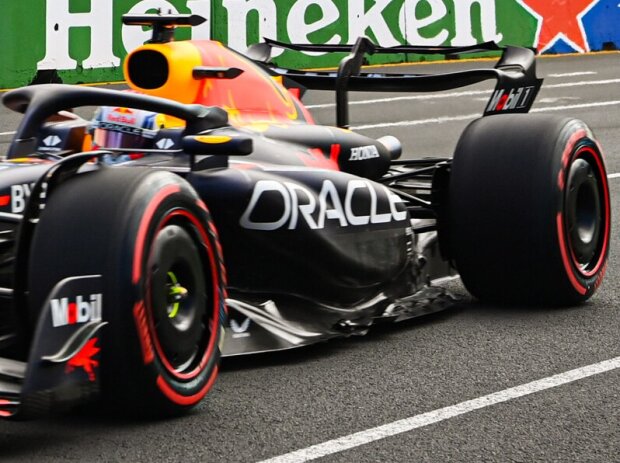 Offenes DRS am Red Bull RB19 von Max Verstappen in Australien 2023 Offenes DRS am Red Bull RB19 von Max Verstappen in Australien 2023