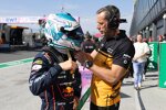 Thierry Vermeulen (Emil-Frey-Ferrari) und Chris Vermeulen 
