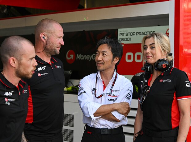 Starkes Zeichen: Ayao Komatsu vertraut den Haas-Mitarbeitern Starkes Zeichen: Ayao Komatsu vertraut den Haas-Mitarbeitern