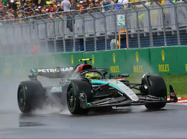 Lewis Hamilton (Mercedes W15) Titel-Bild zur News: Lewis Hamilton (Mercedes W15)