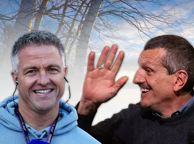 "Ziemlich beste Freunde": Ralf Schumacher und Günther Steiner Titel-Bild zur News: "Ziemlich beste Freunde": Ralf Schumacher und Günther Steiner