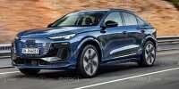 Audi Q6 e-tron Sportback, Rendering von Motor1.com
