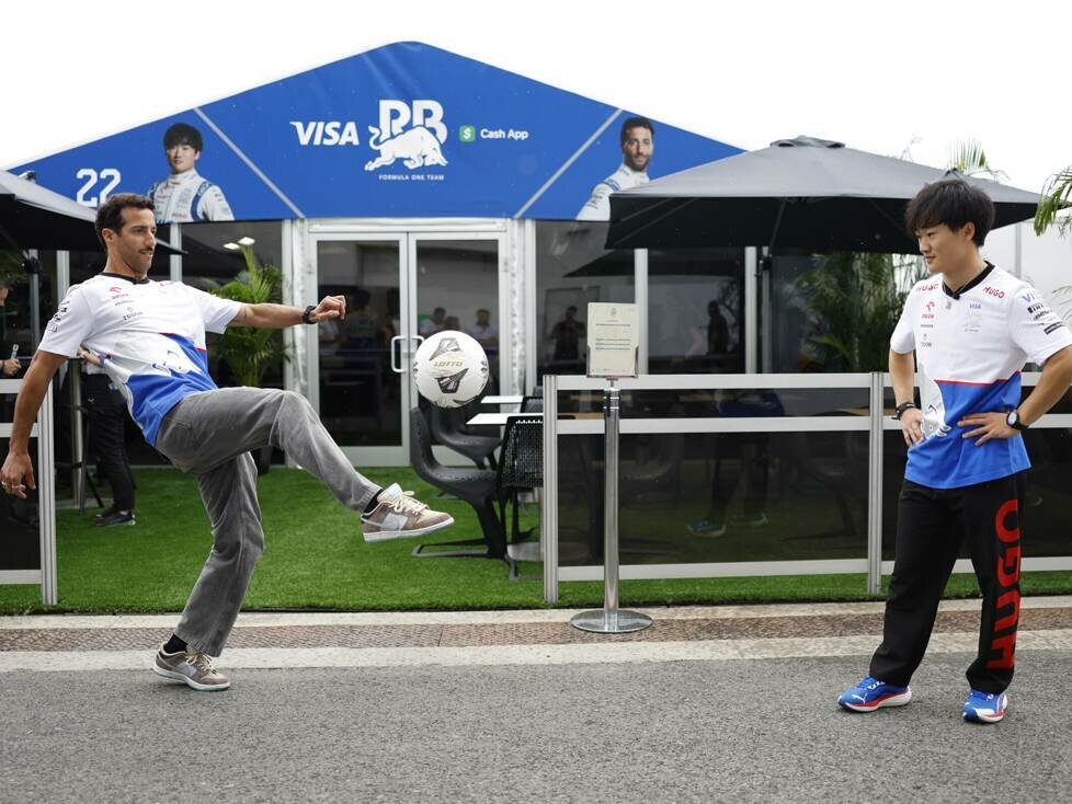 Daniel Ricciardo, Yuki Tsunoda