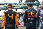 Max Verstappen (Red Bull) und Lando Norris (McLaren) 