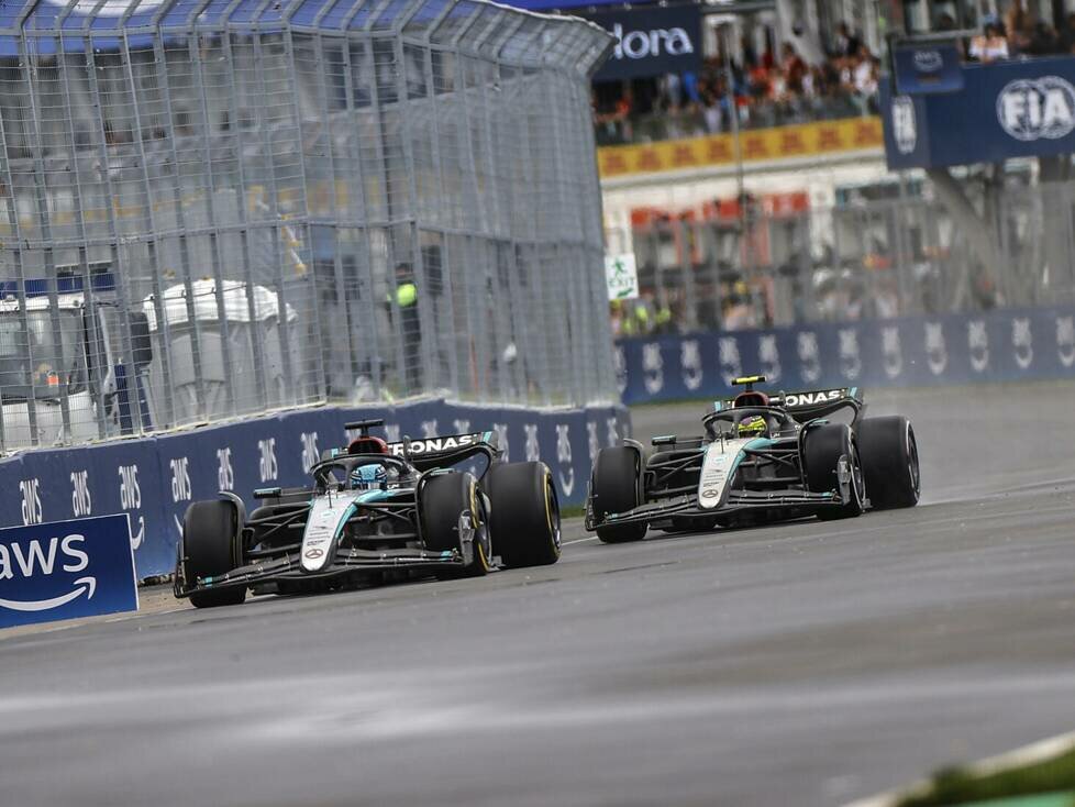 George Russell, Lewis Hamilton