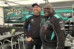 Peter Hickman mit DJ-Legende Carl Cox