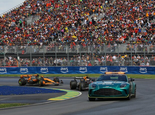 Rache für Miami: Diesmal spielte das Safety-Car Verstappen in die Karten