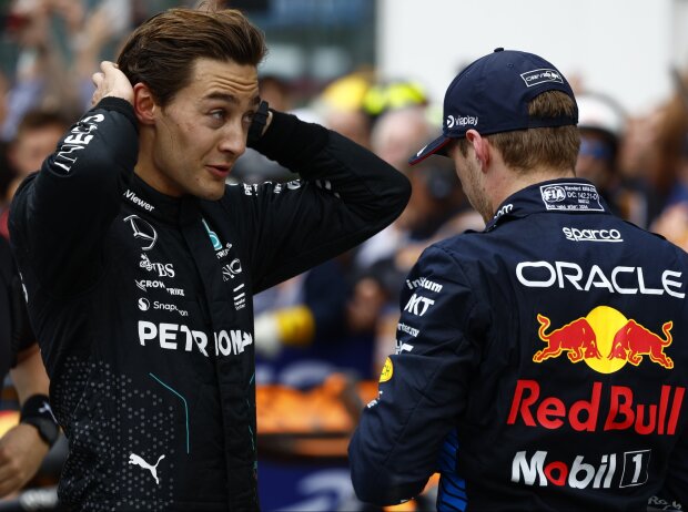 Nur Max Verstappen könnte Russells Machtergreifung bei Mercedes verhindern Nur Max Verstappen könnte Russells Machtergreifung bei Mercedes verhindern