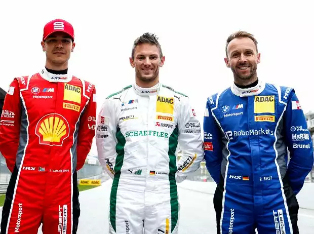 Marco Wittmann, Rene Rast, Sheldon van der Linde Titel-Bild zur News: Marco Wittmann, Rene Rast, Sheldon van der Linde