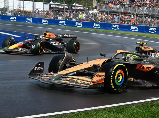 Titel-Bild zur News: Lando Norris, Max Verstappen