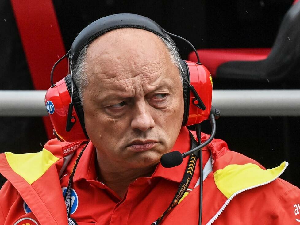 Ferrari-Teamchef Frederic Vasseur beim Formel-1-Rennen in Kanada 2024