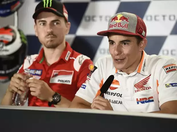 Marc Marquez, Jorge Lorenzo Titel-Bild zur News: Marc Marquez, Jorge Lorenzo