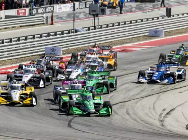IndyCar-Action auf der Rennstrecke The Thermal Club in Palm Springs Titel-Bild zur News: IndyCar-Action auf der Rennstrecke The Thermal Club in Palm Springs