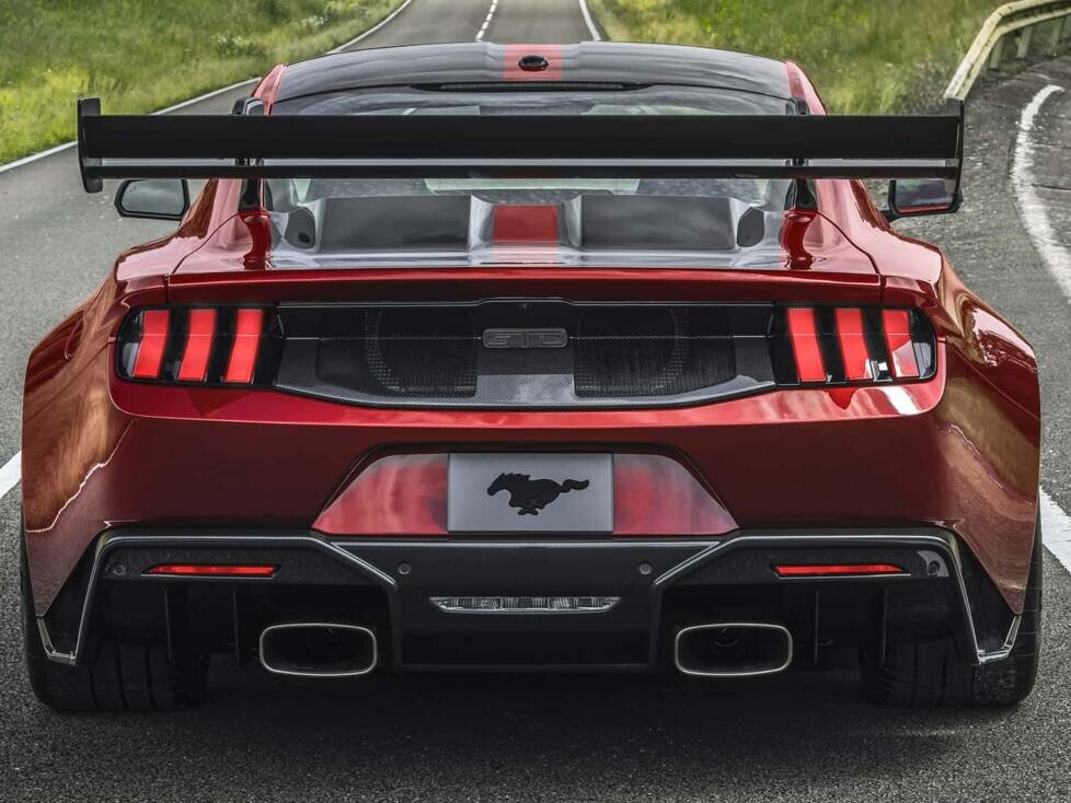 Heck des Ford Mustang GTD 2024