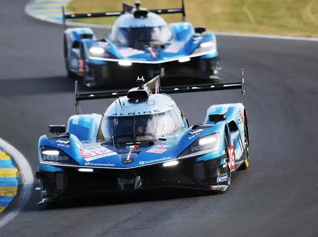 Die beiden Alpine A424 waren nach sechs Stunden in Le Mans ausgeschieden Titel-Bild zur News: Die beiden Alpine A424 waren nach sechs Stunden in Le Mans ausgeschieden