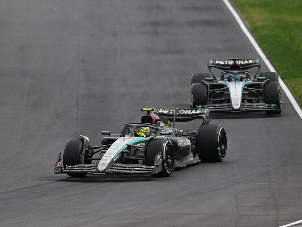 George Russell, Lewis Hamilton