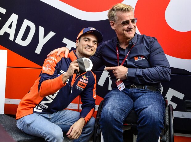 Dani Pedrosa, Pit Beirer Dani Pedrosa, Pit Beirer