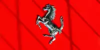 Ferrari-Logo: Das springende Pferd in Silber auf rotem Grund