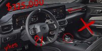 Interieur des Mustang GTD:Interieur des Mustang GTD:
