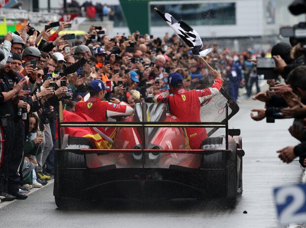 Ferrari wiederholt den Vorjahressieg in Le Mans Ferrari wiederholt den Vorjahressieg in Le Mans