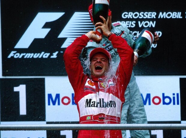 Rubens Barrichello, David Coulthard Rubens Barrichello, David Coulthard