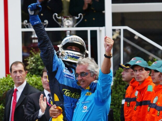 Jarno Trulli, Flavio Briatore Jarno Trulli, Flavio Briatore