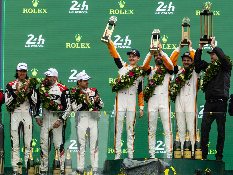 1. Richard Lietz, Morris Schuring, Yasser Shahin, 2. Augusto Farfus, Sean Gelael, Darren Leung