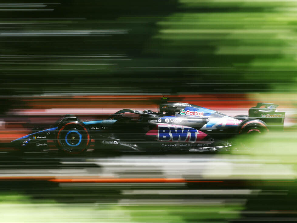 Pierre Gasly (Alpine A524) beim Formel-1-Rennen in Kanada 2024