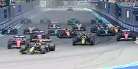 Startszene der Formel 1 beim Rennwochenende in Miami 2024