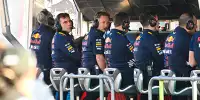 Christian Horner und der Red-Bull-Kommandostand