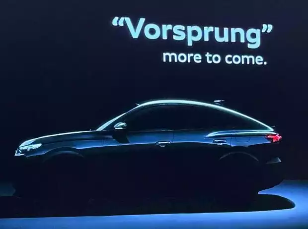 Audi Q6 e-tron Sportback (Teaserbild) Titel-Bild zur News: Audi Q6 e-tron Sportback (Teaserbild)